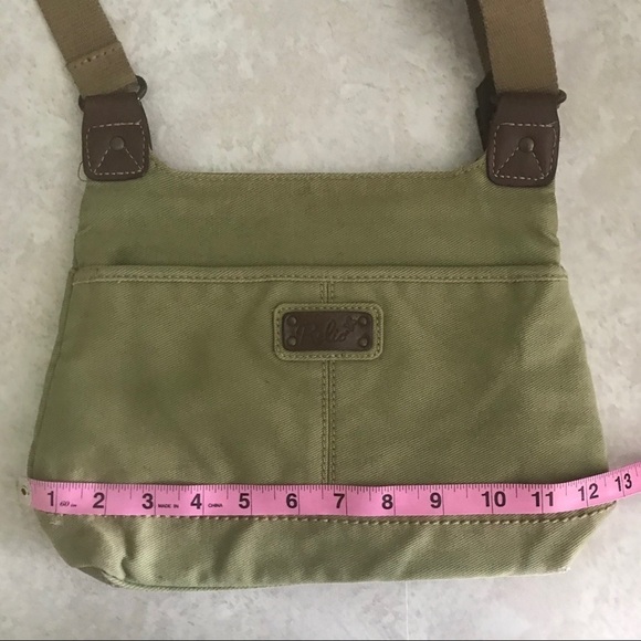 Relic crossbody tan messenger bag - Picture 6 of 8